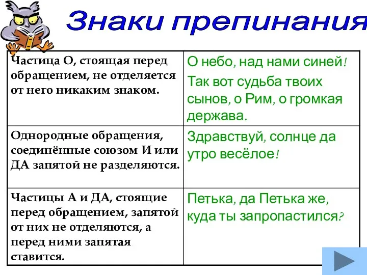 Знаки препинания