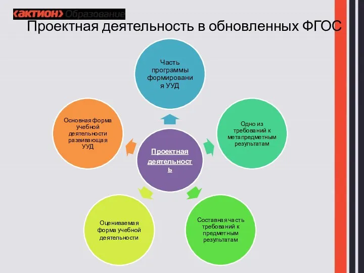 Проектная деятельность в обновленных ФГОС