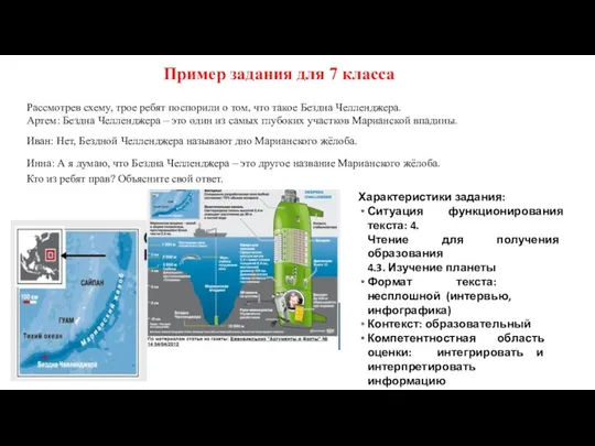 Рассмотрев схему, трое ребят поспорили о том, что такое Бездна