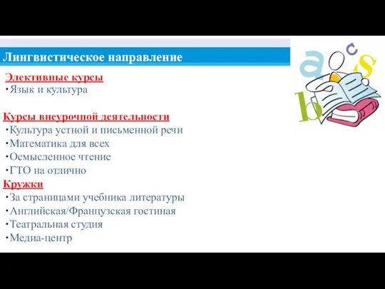 Лингвистическое направление Язык и культура Курсы внеурочной деятельности Культура устной