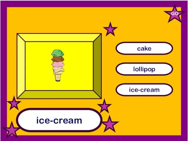 ice-cream cake lollipop ice-cream GO