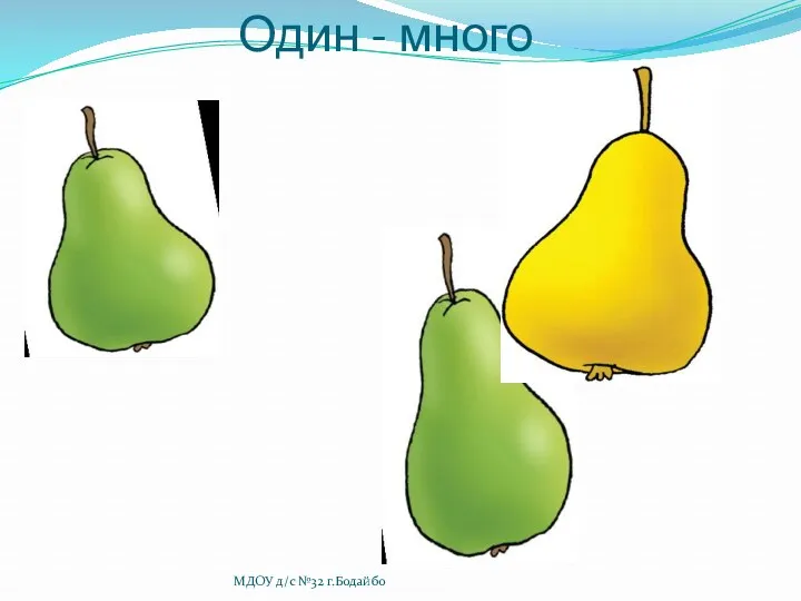 Один - много МДОУ д/с №32 г.Бодайбо