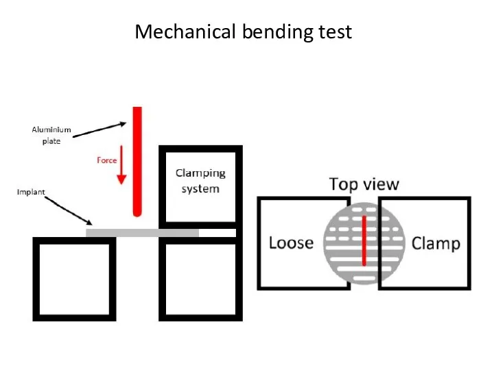 Mechanical bending test
