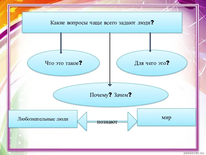 Какие вопросы чаще всего задают люди? Что это такое? Для