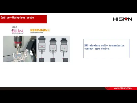 Option—Workpiece probe Brand