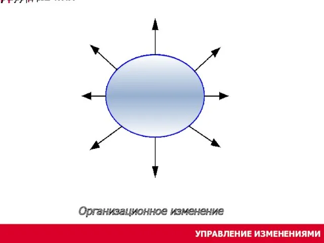 УПРАВЛЕНИЕ ИЗМЕНЕНИЯМИ Организационное изменение