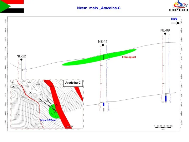 Neem main _Aradeiba-C lithological NW