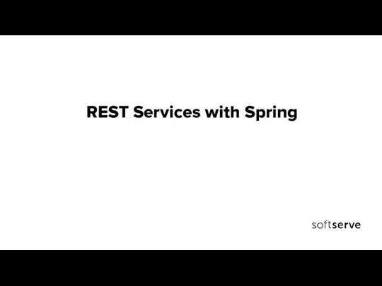 REST Services with Spring
