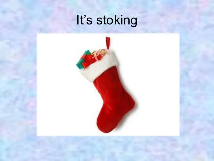 It’s stoking