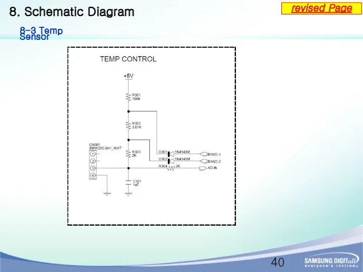 8. Schematic Diagram 8-3 Temp Sensor revised Page