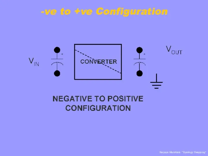 -ve to +ve Configuration