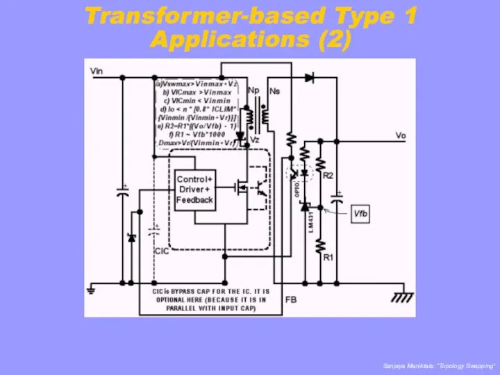 Transformer-based Type 1 Applications (2)