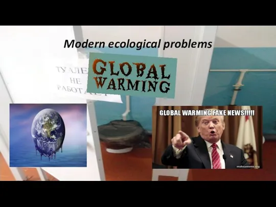 Modern ecological problems