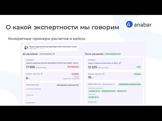 О какой экспертности мы говорим Конкретные примеры расчетов и кейсы: