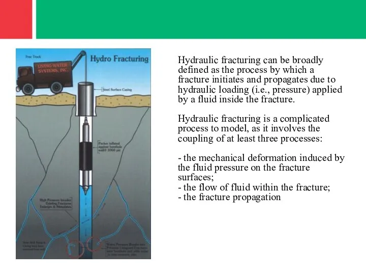 Hydraulic fracturing can be broadly defined as the process by