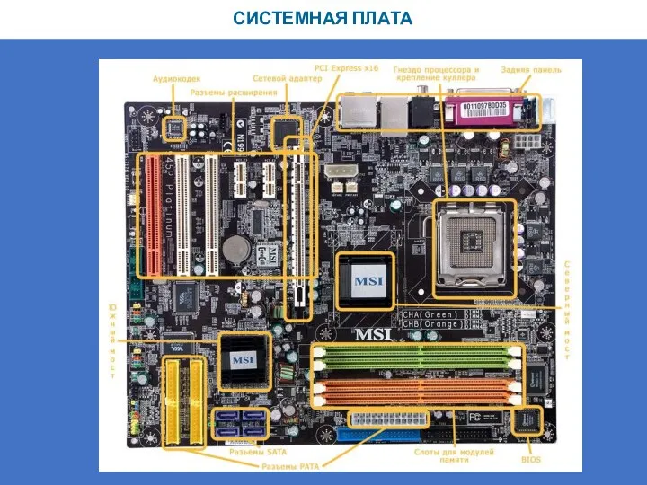 СИСТЕМНАЯ ПЛАТА