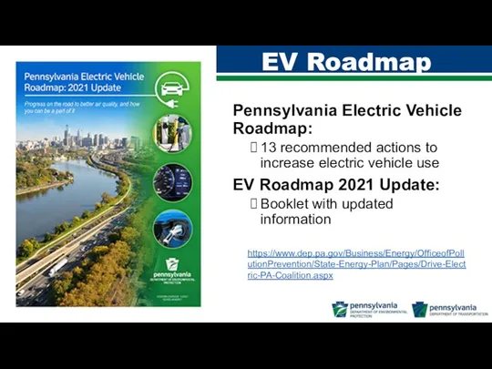 Pennsylvania Electric Vehicle Roadmap: 13 recommended actions to increase electric