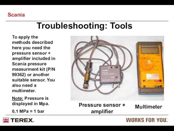 Troubleshooting: Tools To apply the methods described here you need