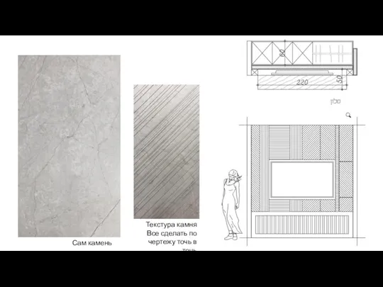 Сам камень Текстура камня Все сделать по чертежу точь в точь