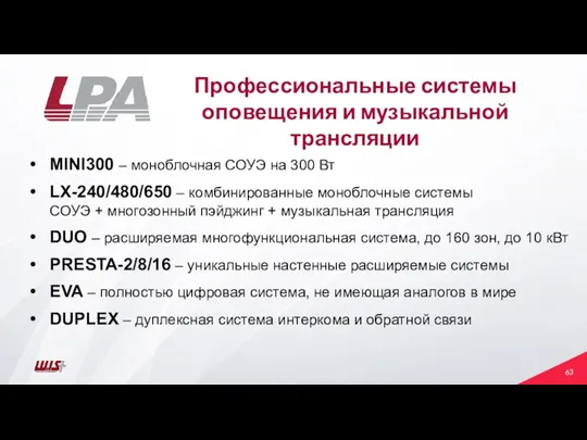 Профессиональные системы оповещения и музыкальной трансляции MINI300 – моноблочная СОУЭ