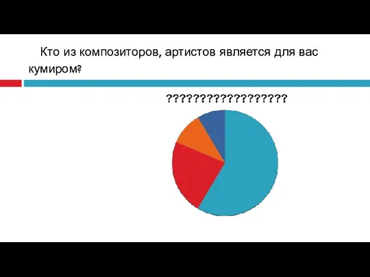 Кто из композиторов, артистов является для вас кумиром?