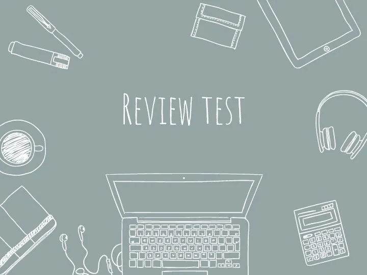 Review test