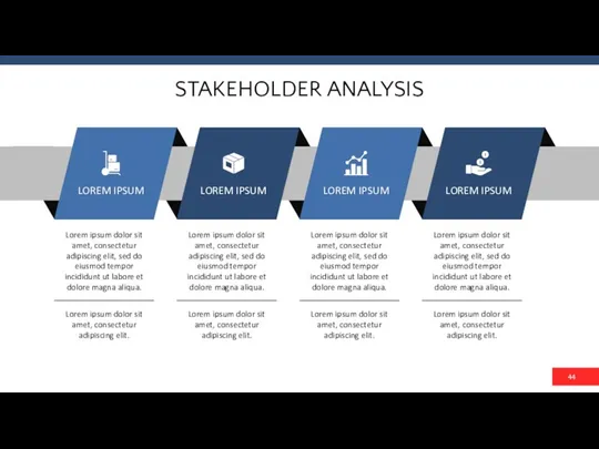 STAKEHOLDER ANALYSIS LOREM IPSUM Lorem ipsum dolor sit amet, consectetur