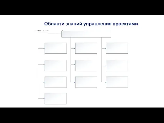 Области знаний управления проектами