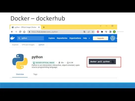 Docker – dockerhub