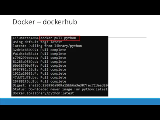 Docker – dockerhub