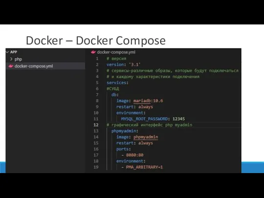 Docker – Docker Compose