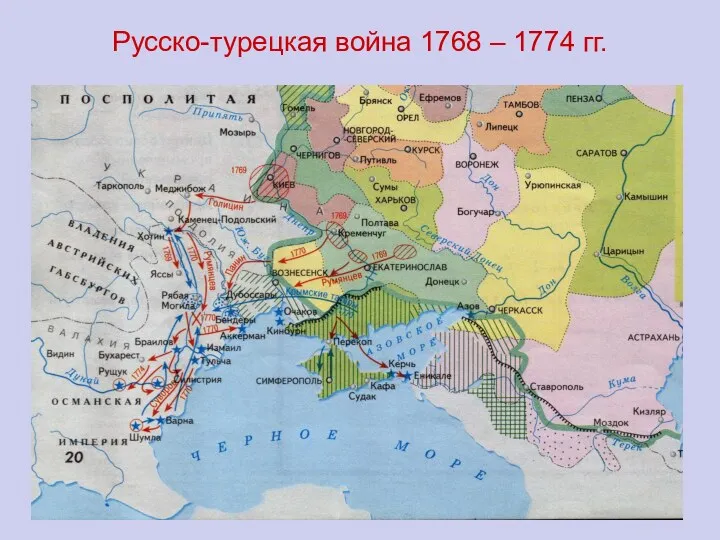 Русско-турецкая война 1768 – 1774 гг.