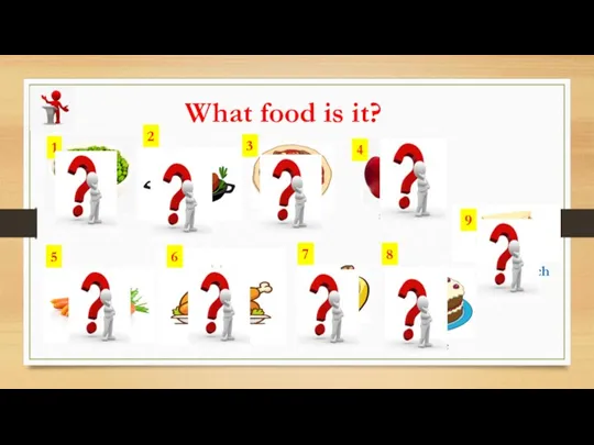 What food is it? 1 2 4 5 6 7