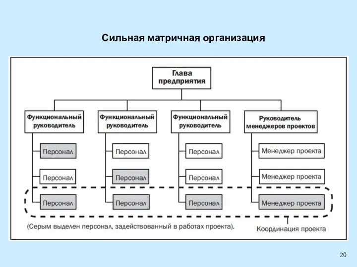 Сильная матричная организация