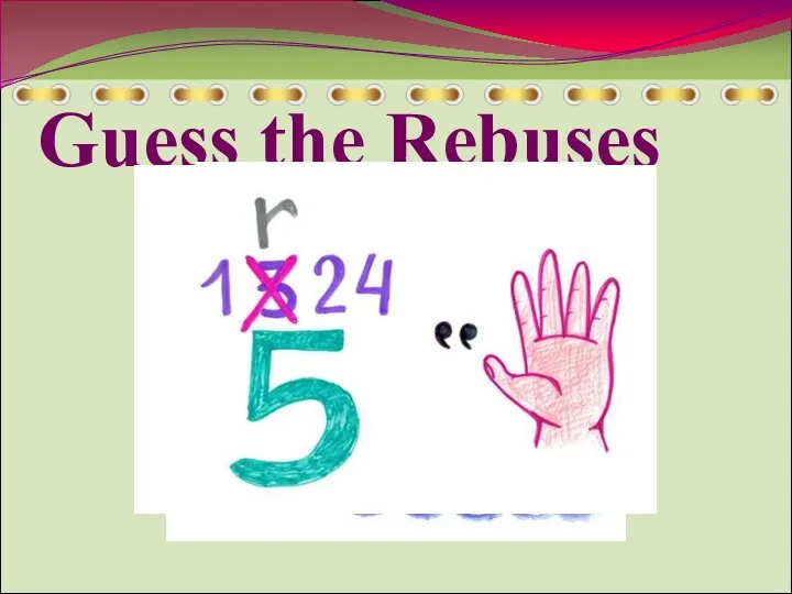 Guess the Rebuses