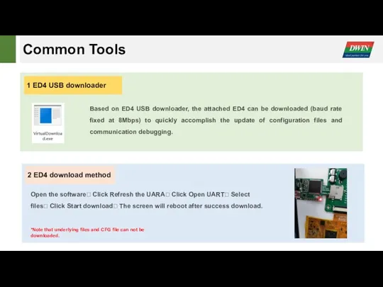 Common Tools 1 ED4 USB downloader Based on ED4 USB
