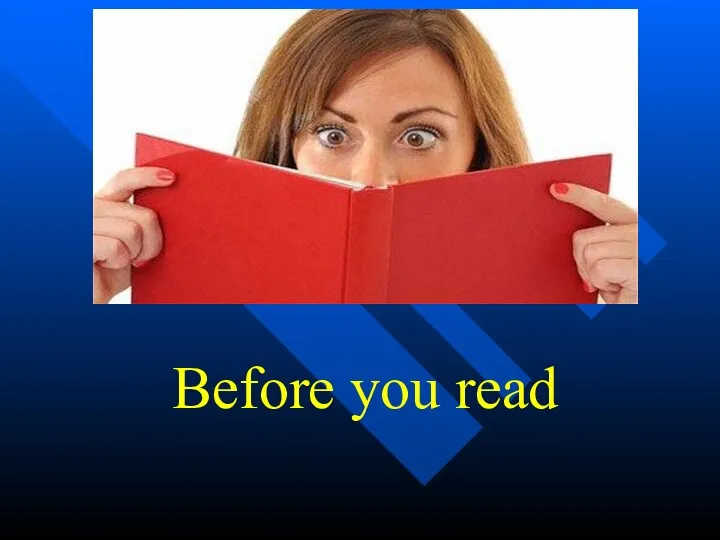 Before you read