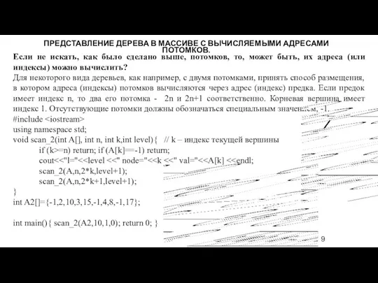 Если не искать, как было сделано выше, потомков, то, может