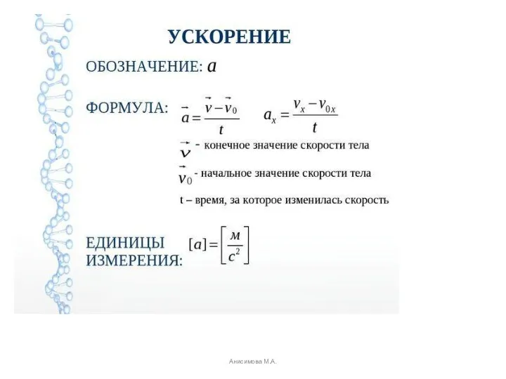 Анисимова М.А.