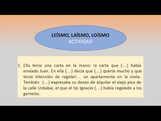 Ella tenía una carta en la mano: la carta que