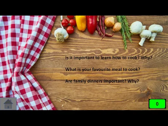 Is it important to learn how to cook? Why? What