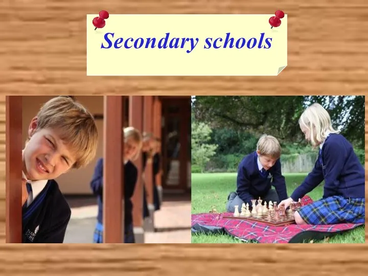 Secondary schools
