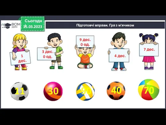 15.03.2023 Сьогодні 1 дес. 1 од. 11 30 90 40