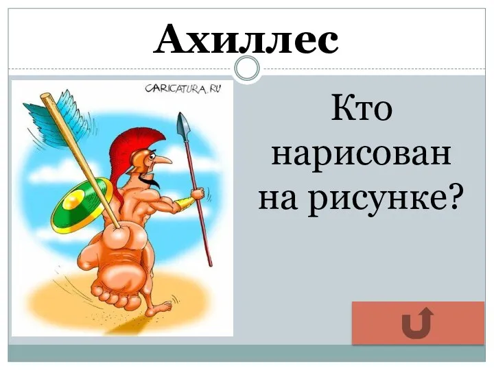 Ахиллес Кто нарисован на рисунке?