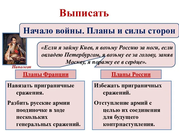 «Если я займу Киев, я возьму Россию за ноги, если