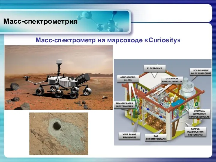 Масс-спектрометрия Масс-спектрометр на марсоходе «Curiosity»