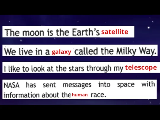 satellite galaxy telescope human