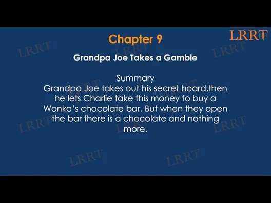 Chapter 9 Grandpa Joe Takes a Gamble Summary Grandpa Joe