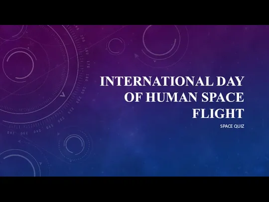International day of human space flight
