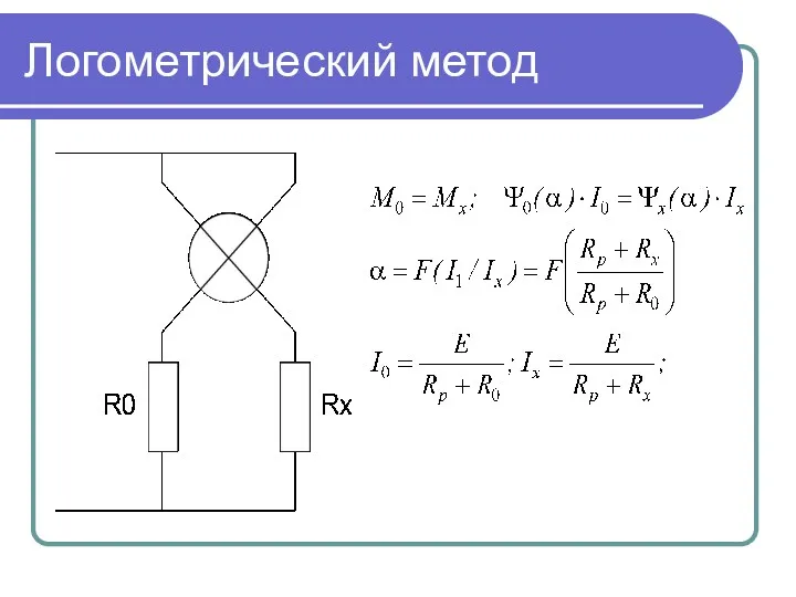 Логометрический метод